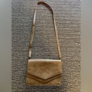 Brown Double Envelop Crossbody Bag🏷️